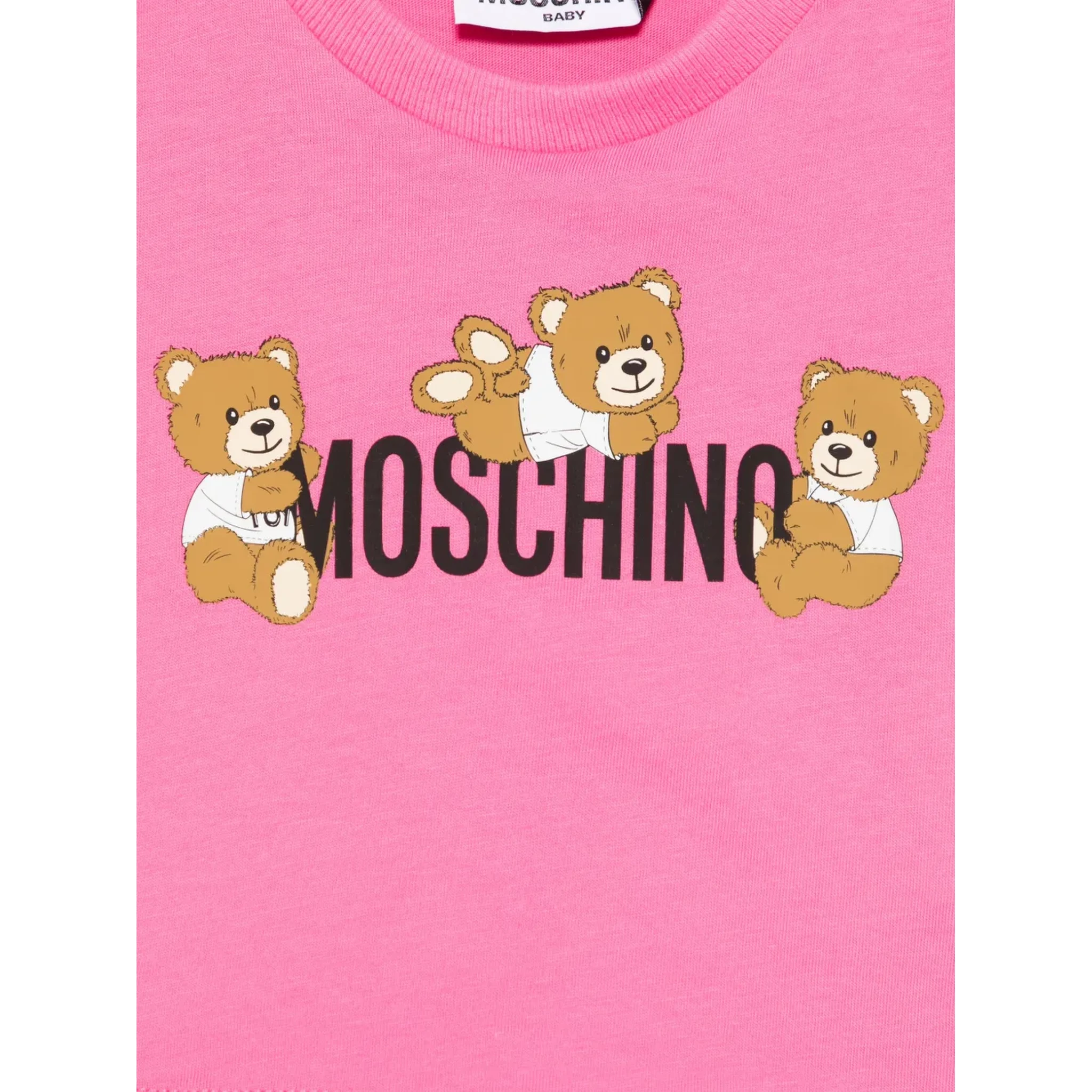 MOSCHINO KIDS T-shirts and Polos Pink