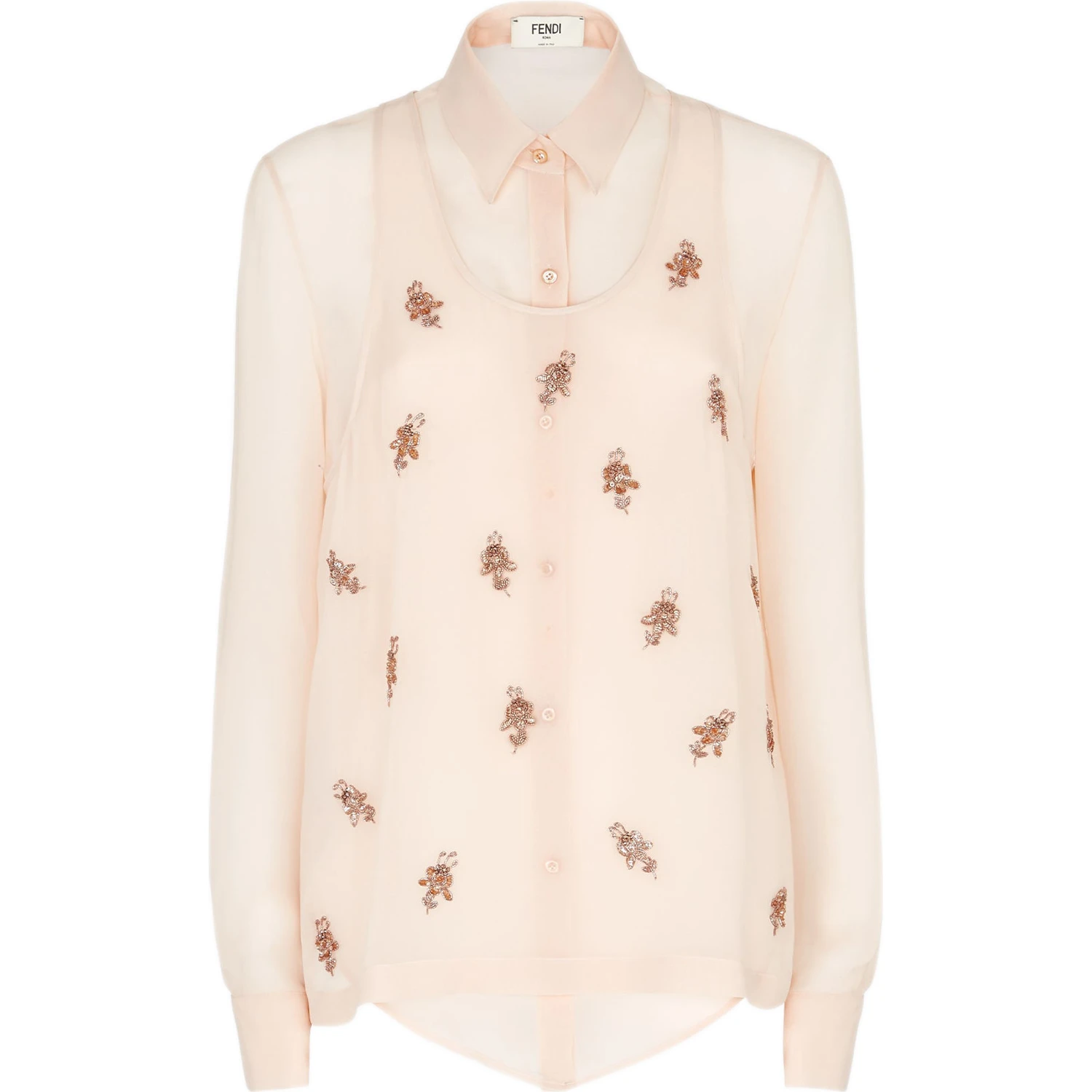 Fendi Shirts Pink