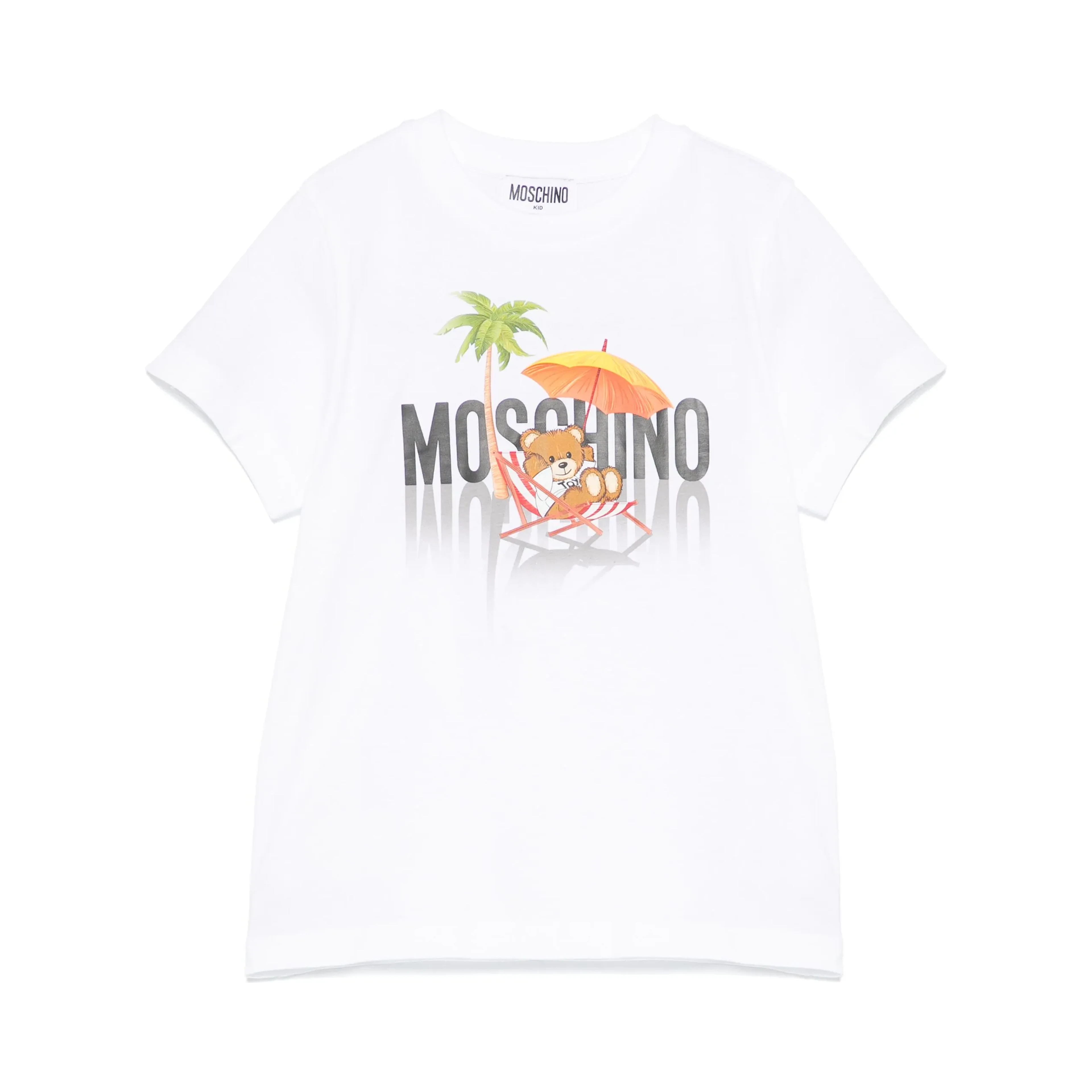 MOSCHINO KIDS T-shirts and Polos White