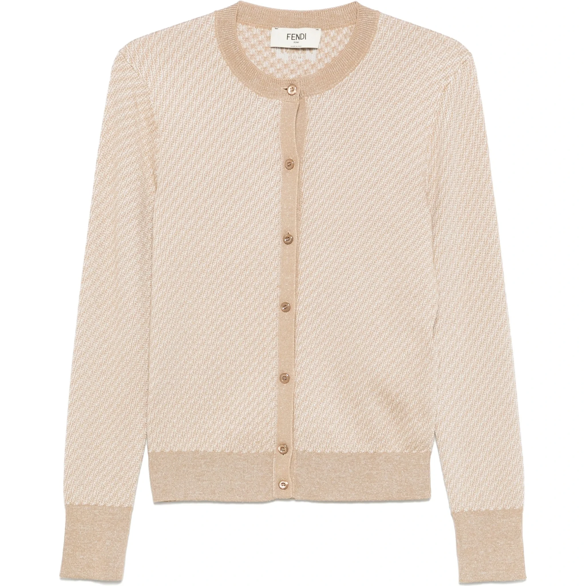 Fendi Sweaters Beige