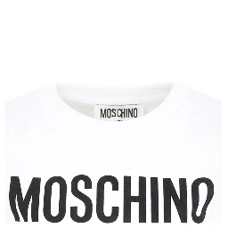 MOSCHINO KIDS T-shirts and Polos White