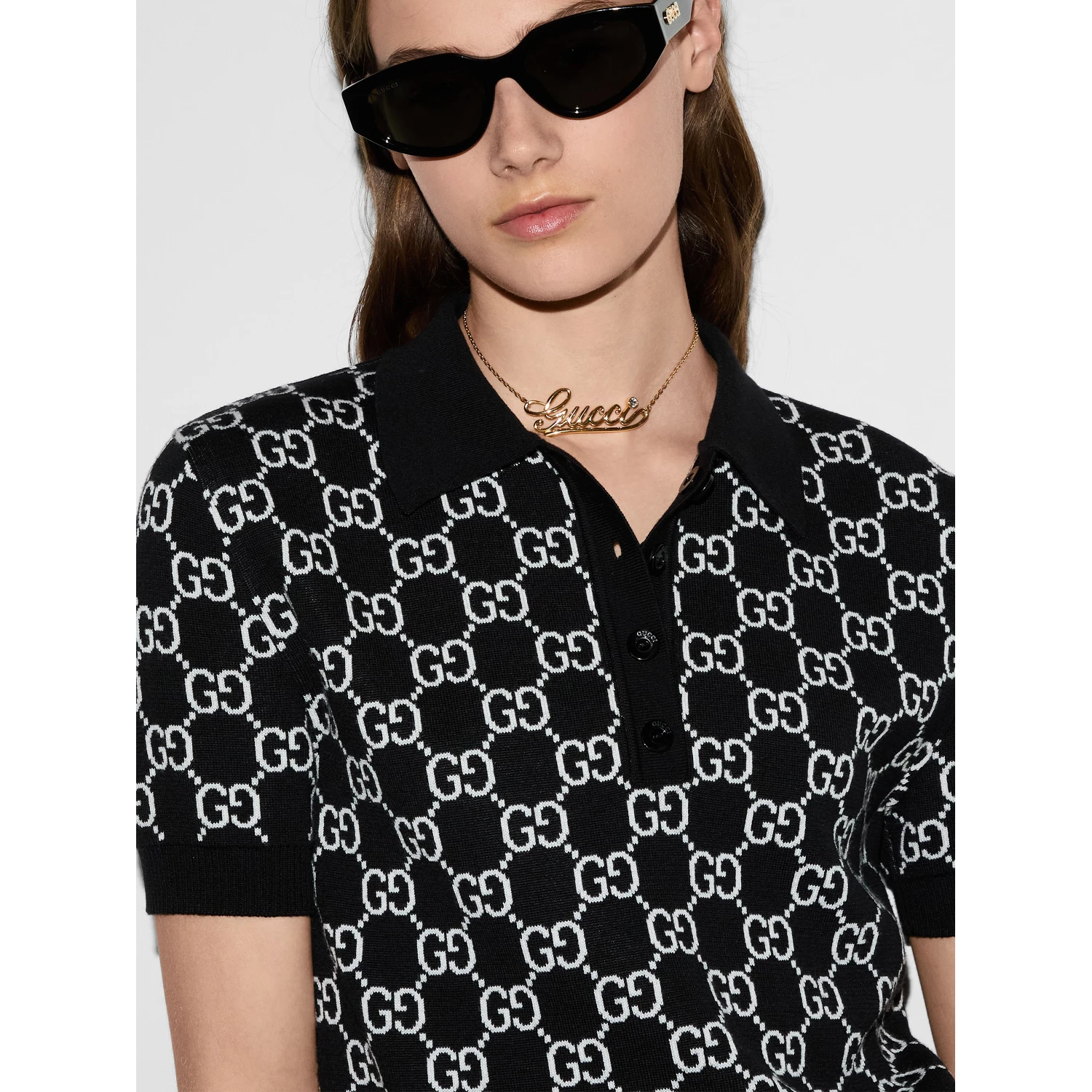 Gucci T-shirts and Polos Black