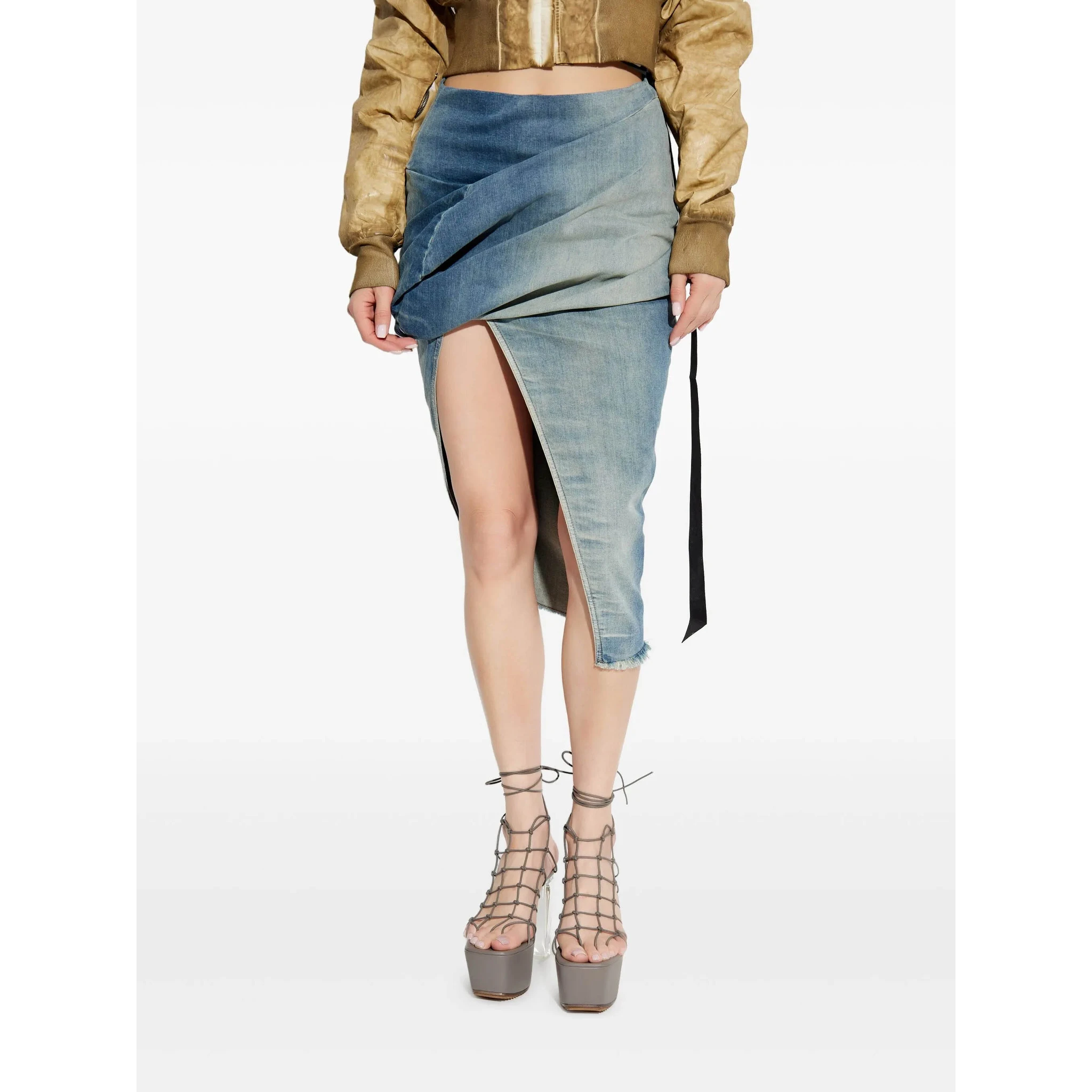 RICK OWENS DRKSHDW Skirts Blue
