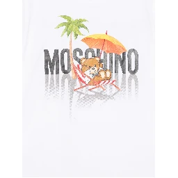 MOSCHINO KIDS T-shirts and Polos White