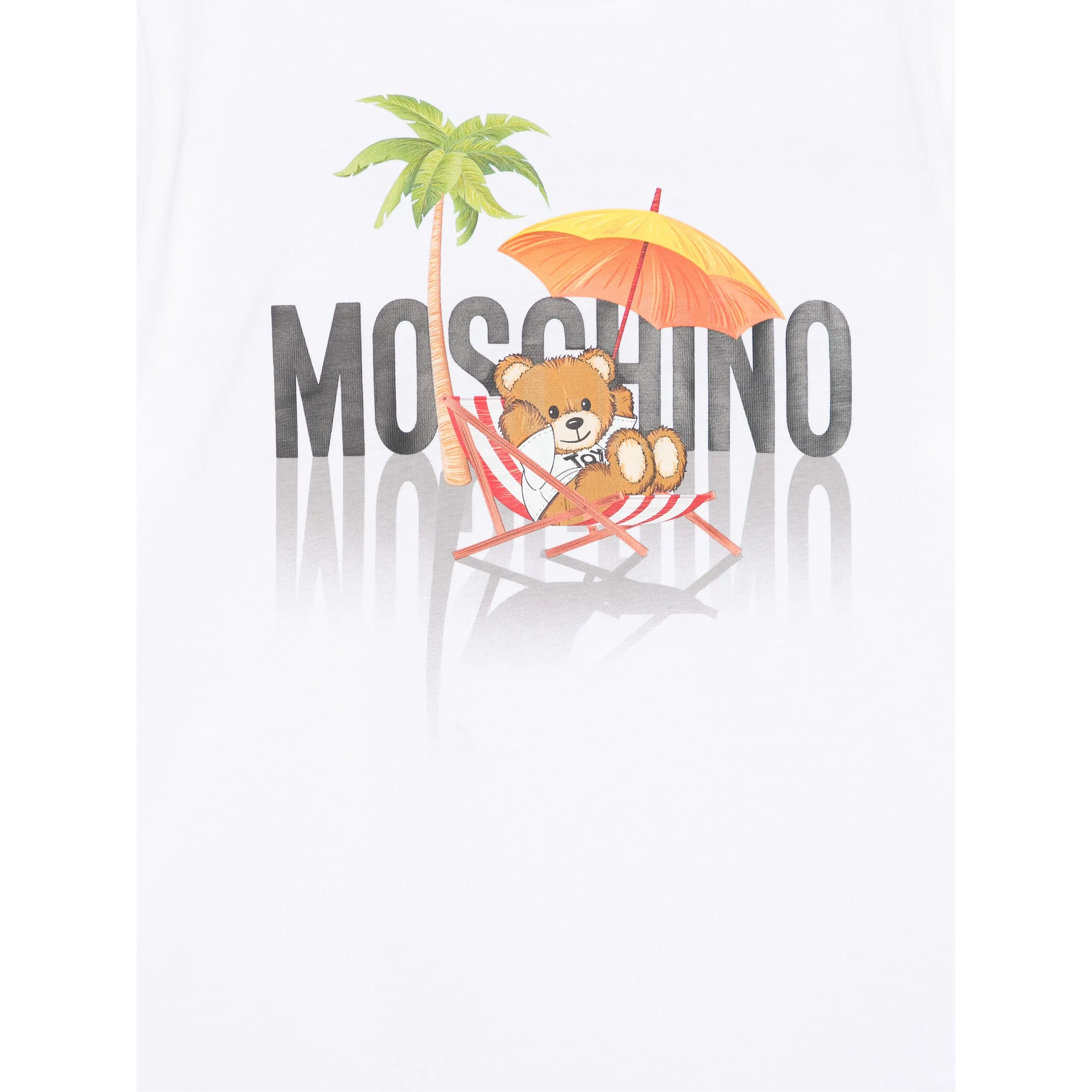 MOSCHINO KIDS T-shirts and Polos White