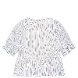 GANNI Shirts Clear Blue