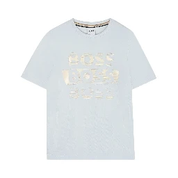 Hugo Boss T-shirts and Polos Clear Blue