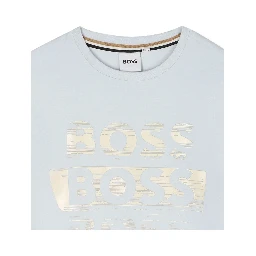 Hugo Boss T-shirts and Polos Clear Blue