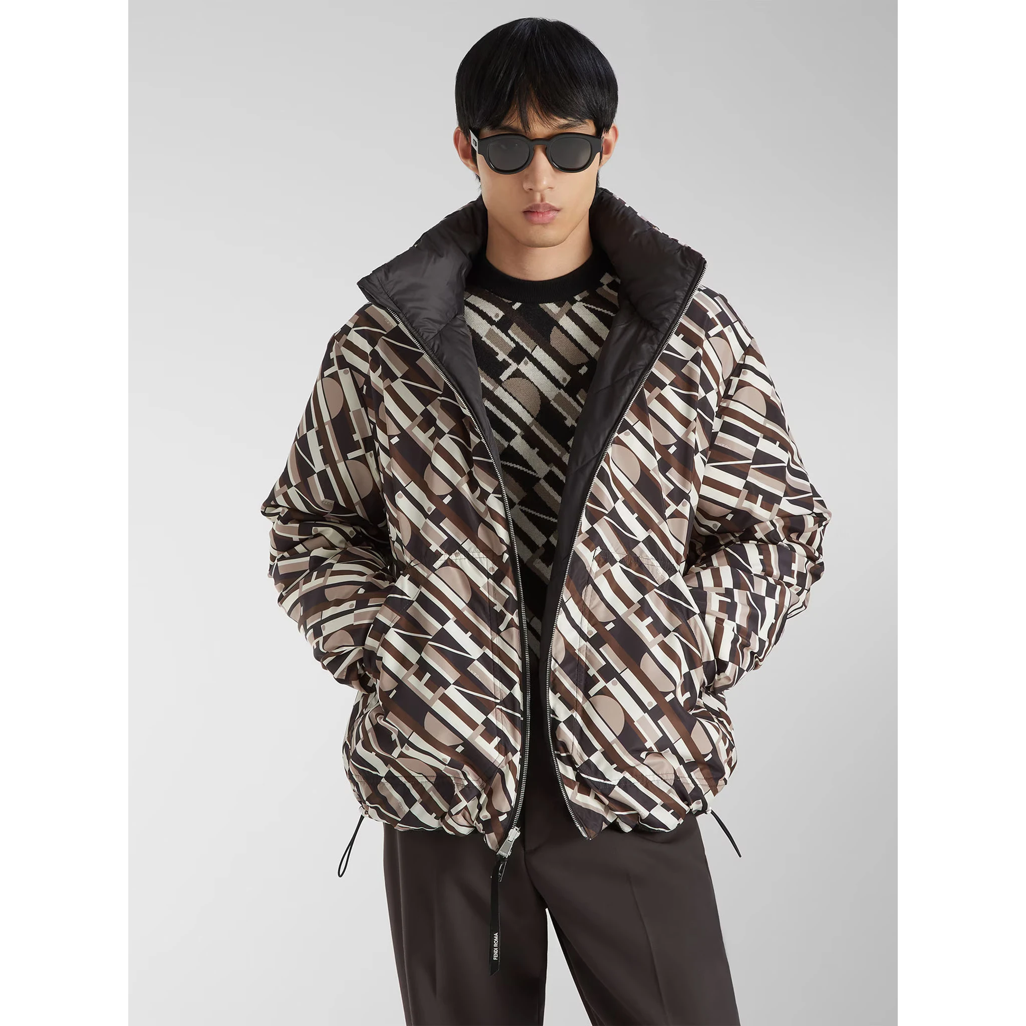 Fendi Sweaters Brown