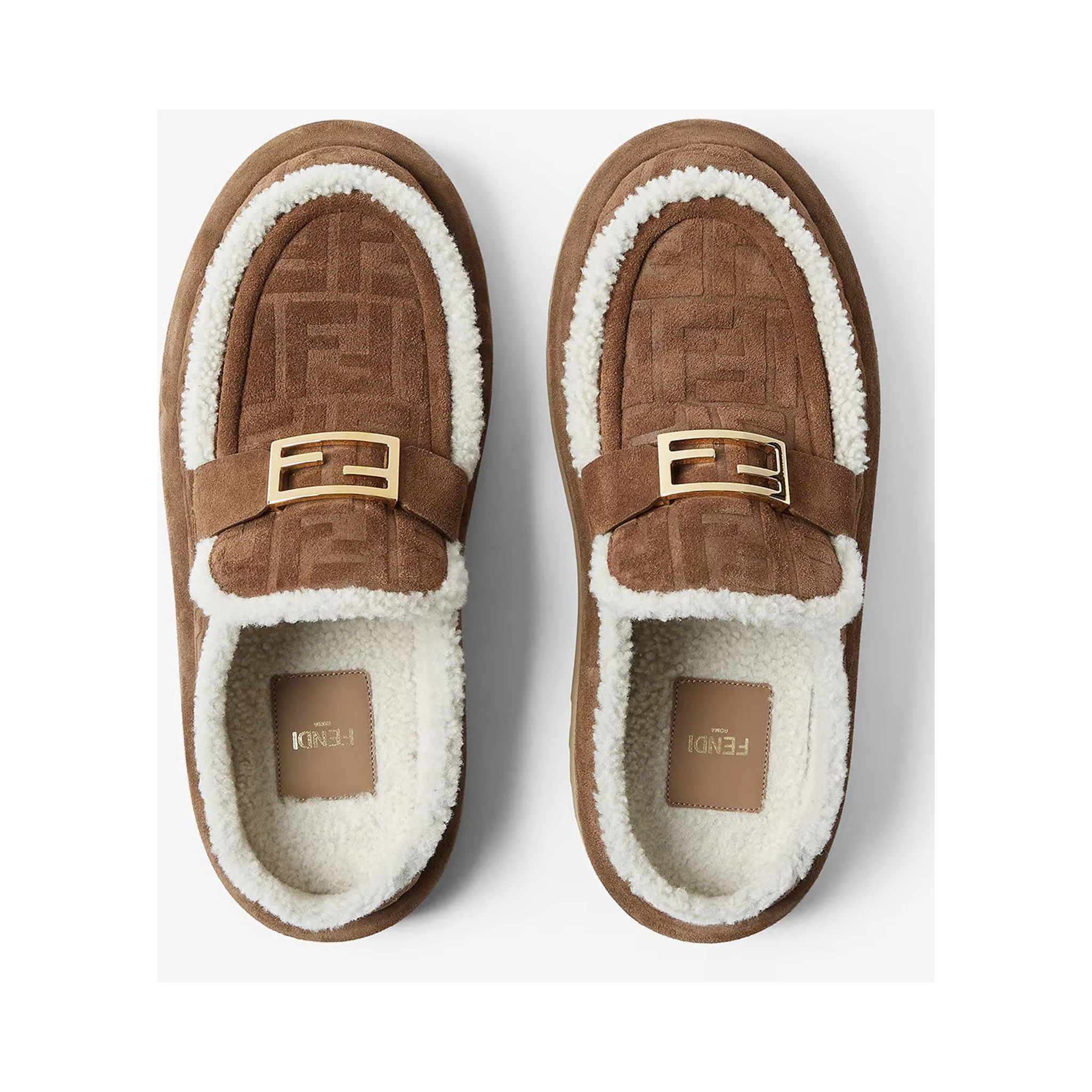 Fendi Sandals Brown