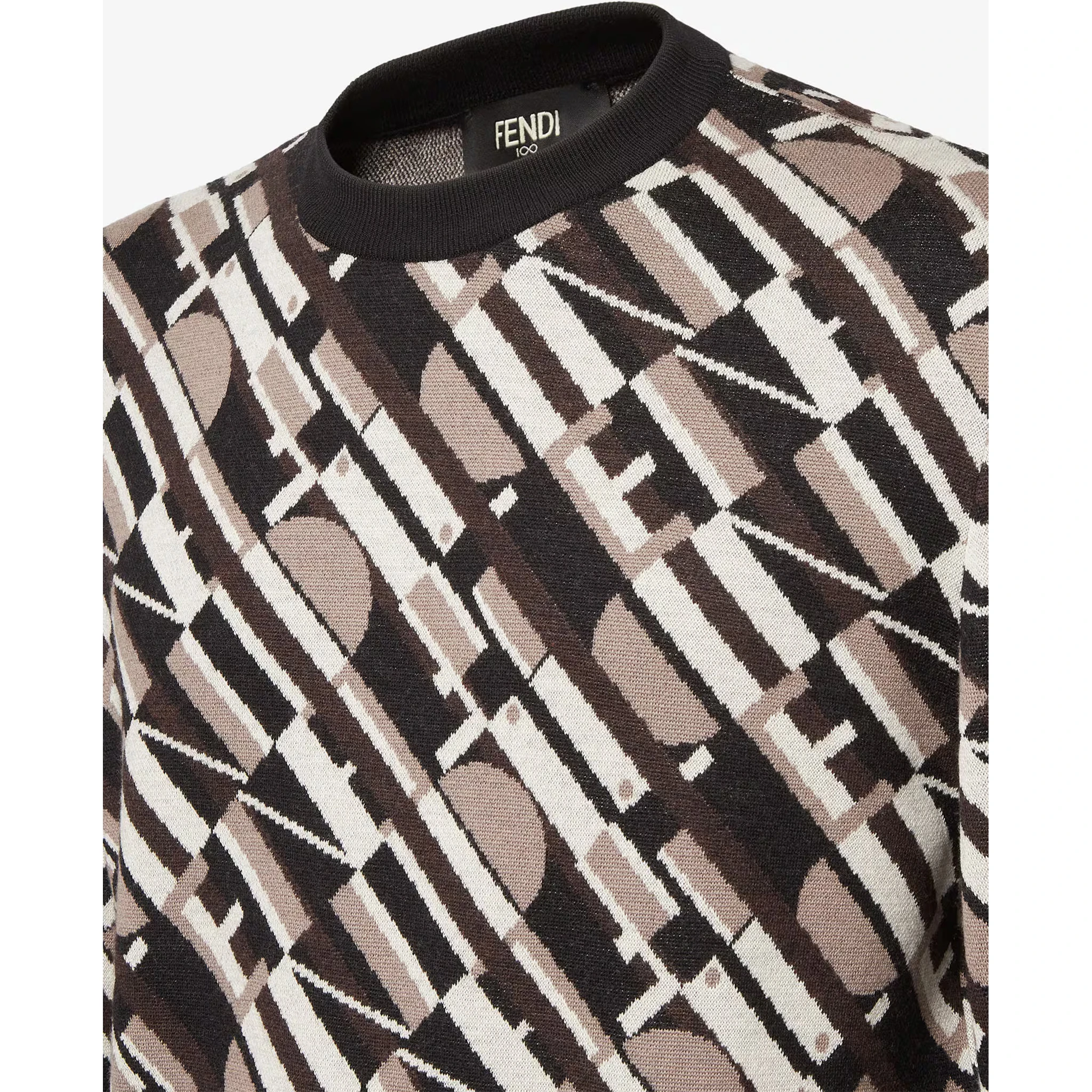 Fendi Sweaters Brown