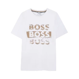 Hugo Boss T-shirts and Polos White