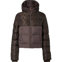 Fendi Coats Brown