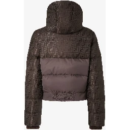 Fendi Coats Brown