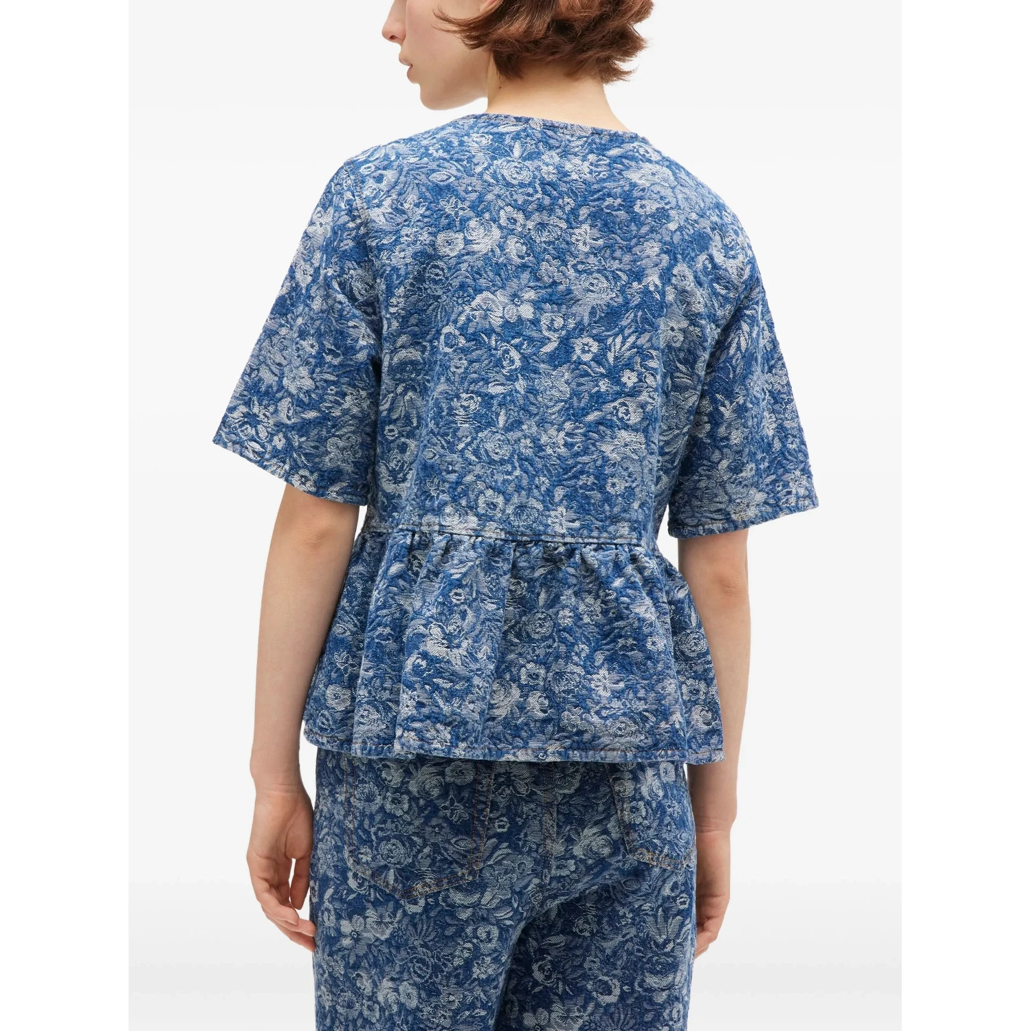 GANNI Shirts Blue