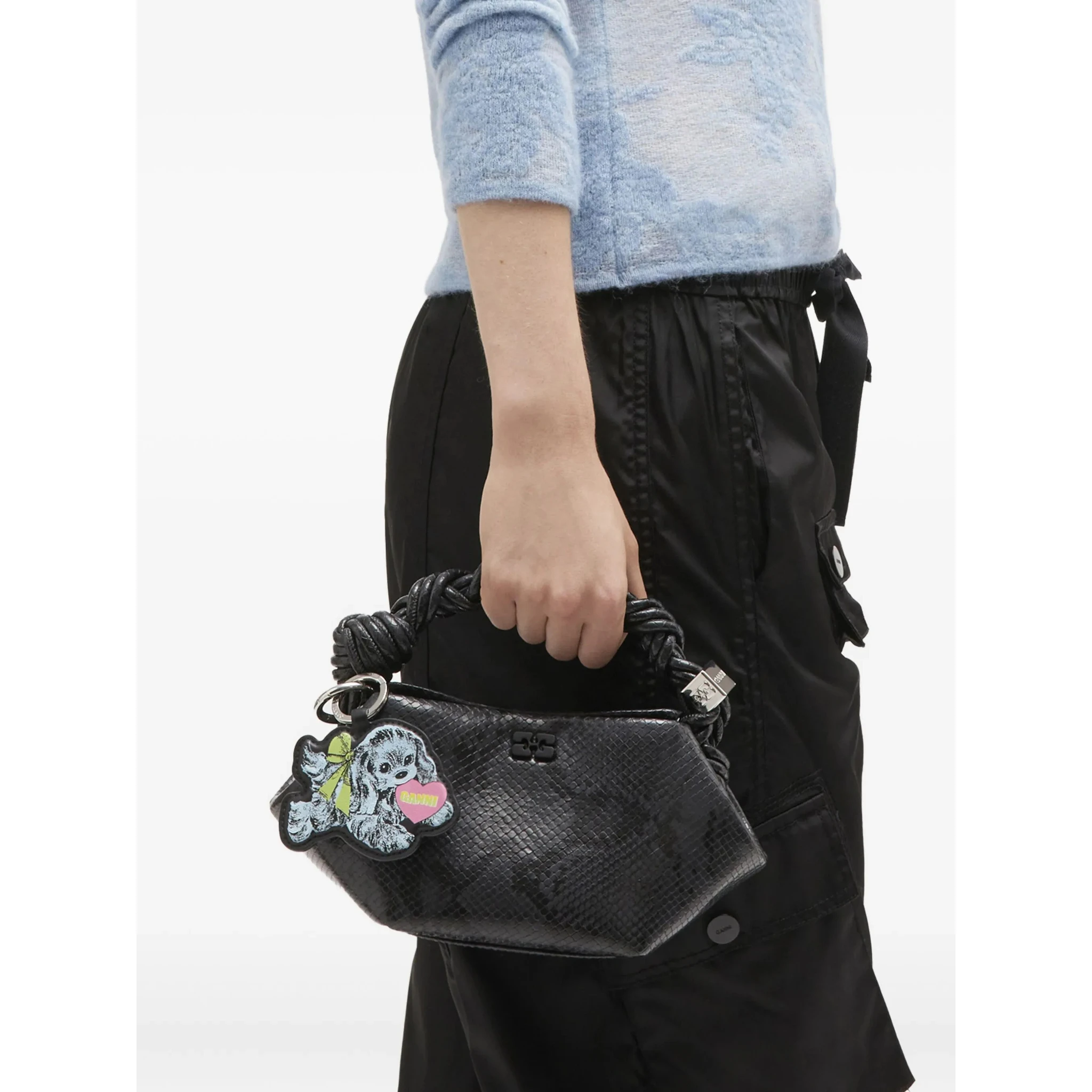 سلسلة مفاتيح غاني زرقاء