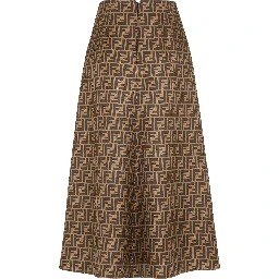 Fendi Skirts Brown