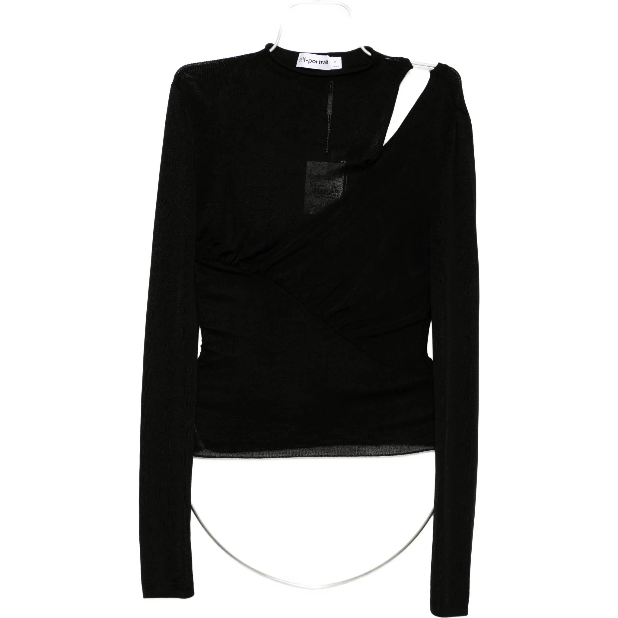 SELF PORTRAIT Shirts Black