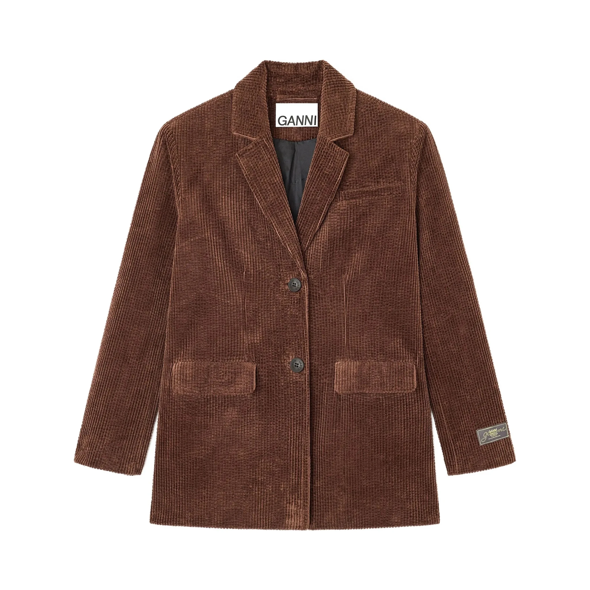 GANNI Jackets Brown