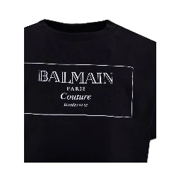 Balmain T-shirts and Polos Black