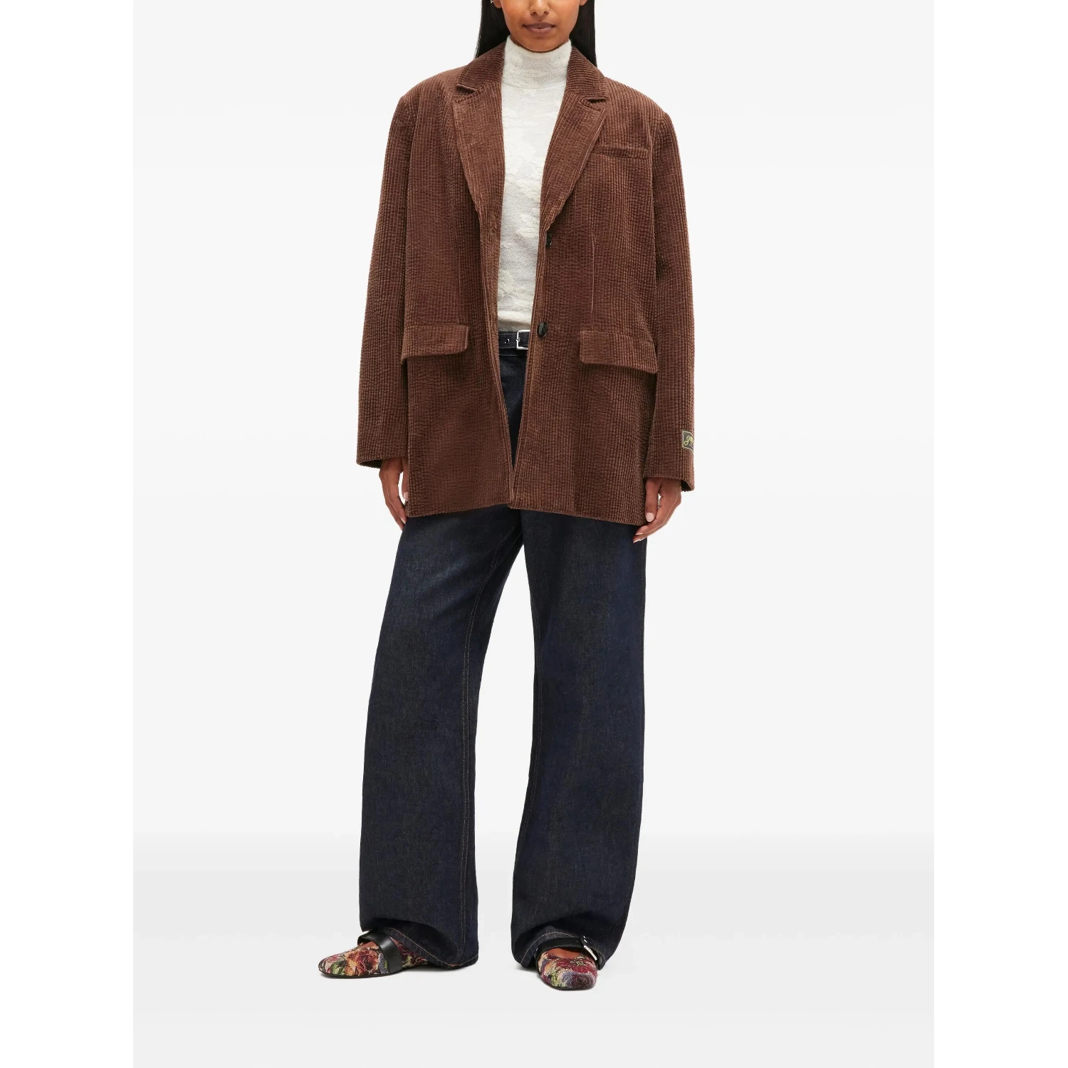 GANNI Jackets Brown