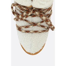 حذاء مون بوت بني