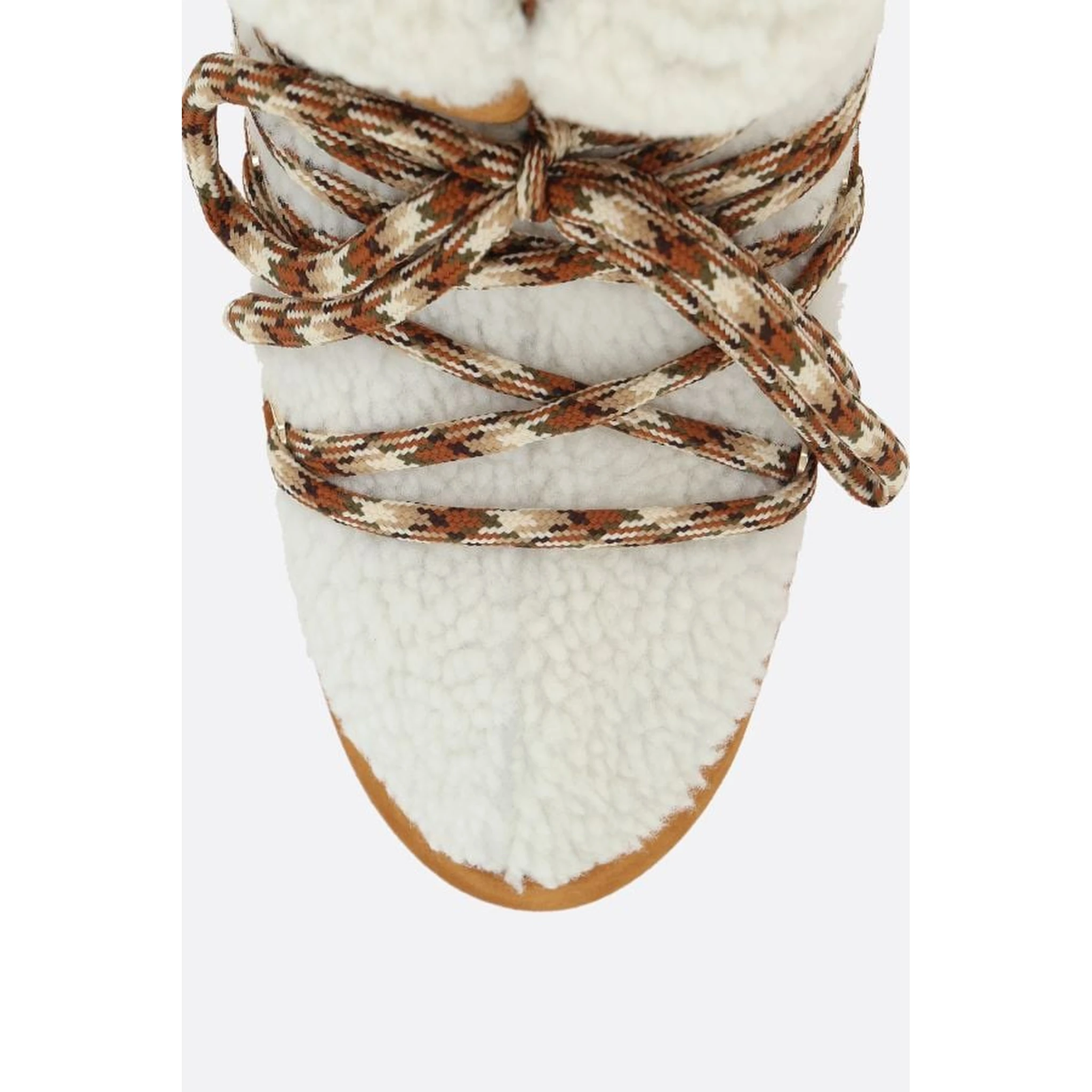 حذاء مون بوت بني