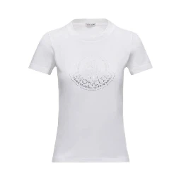 Moncler T-shirts and Polos White