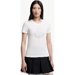 Moncler T-shirts and Polos White