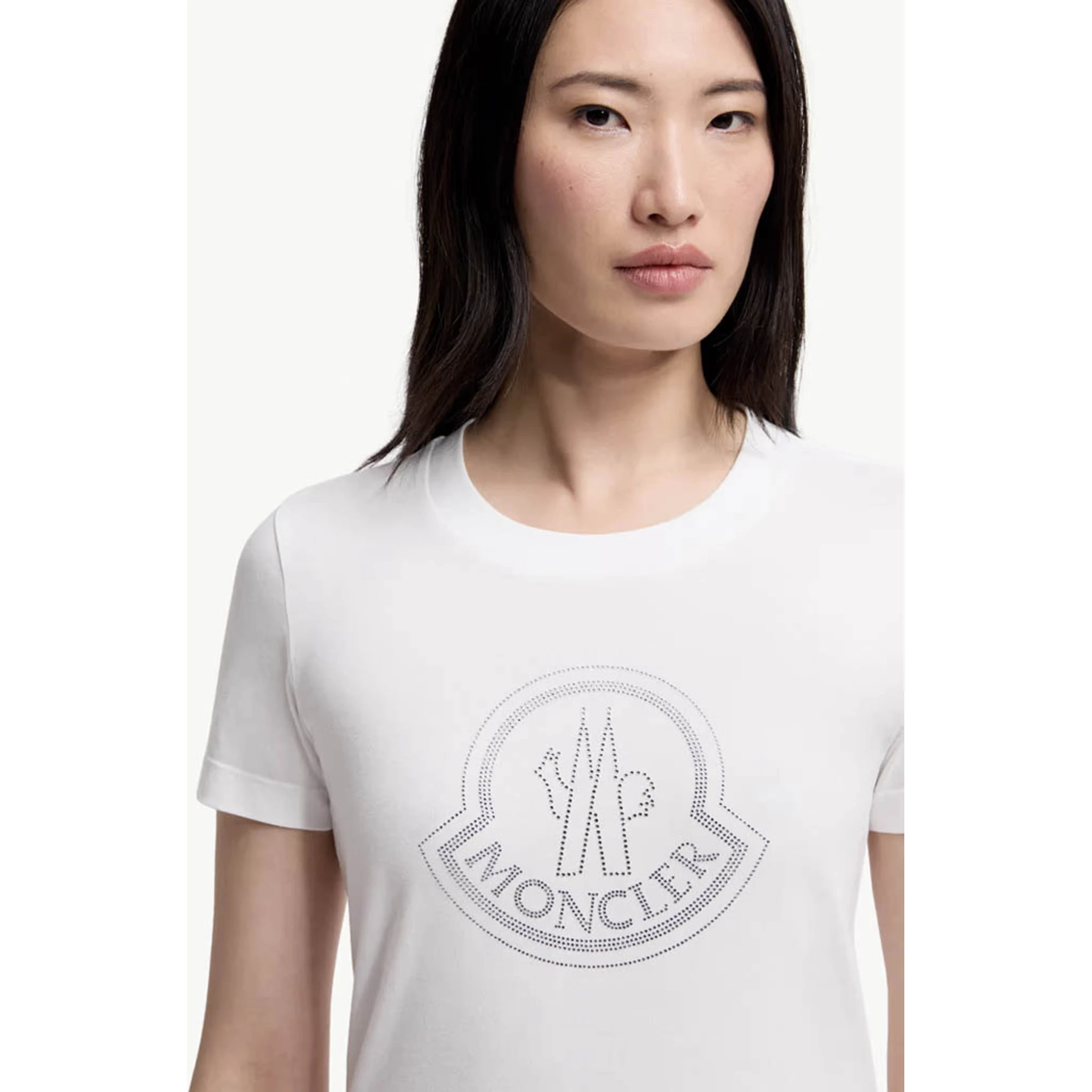 Moncler T-shirts and Polos White