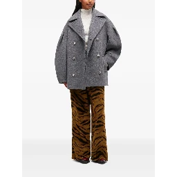 GANNI Coats Grey