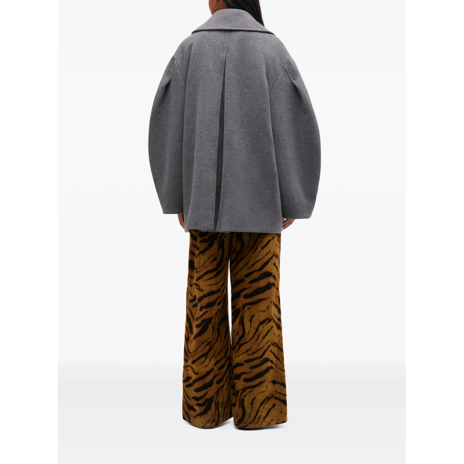 GANNI Coats Grey