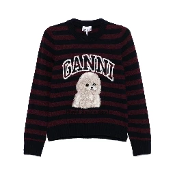 GANNI Sweaters Black