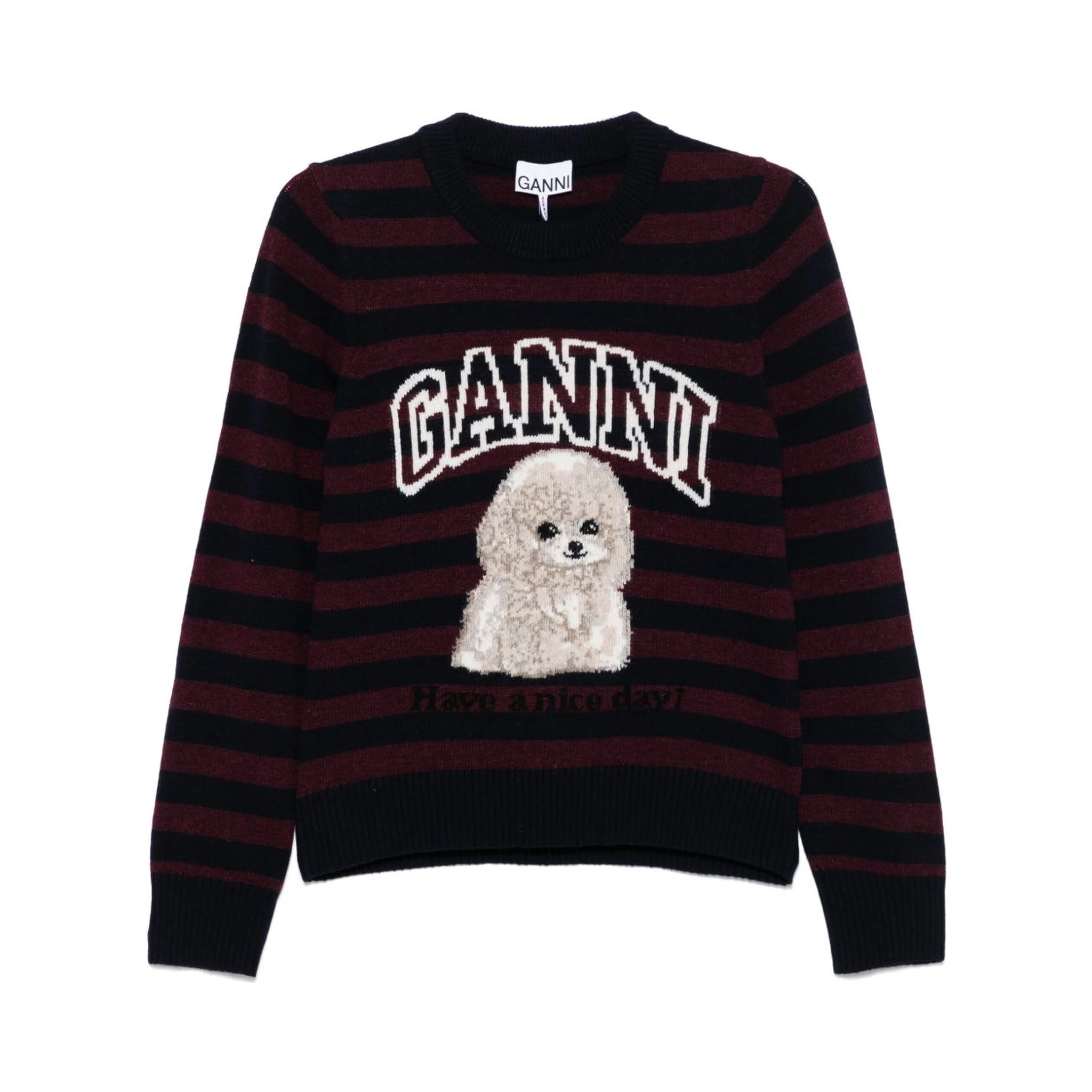 GANNI Sweaters Black