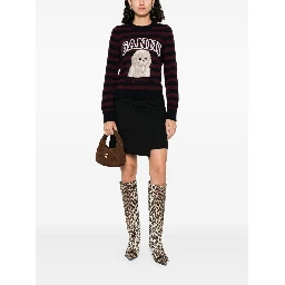 GANNI Sweaters Black