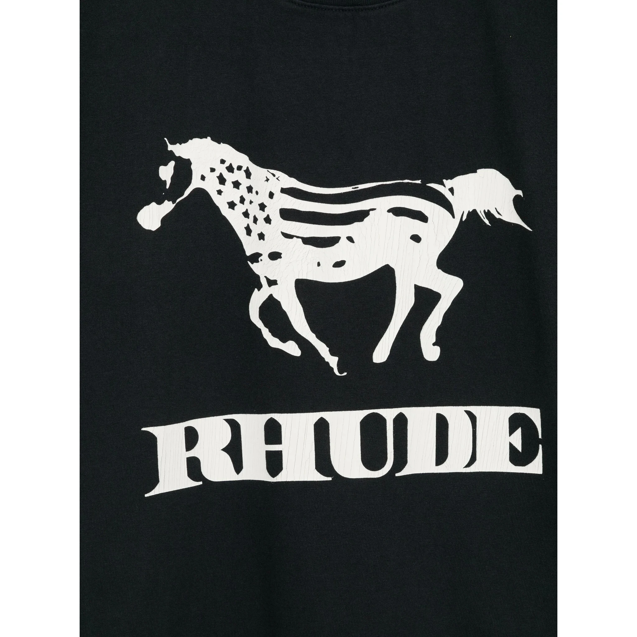 Rhude T-shirts and Polos Black