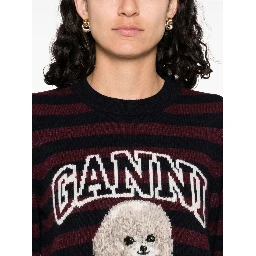 GANNI Sweaters Black