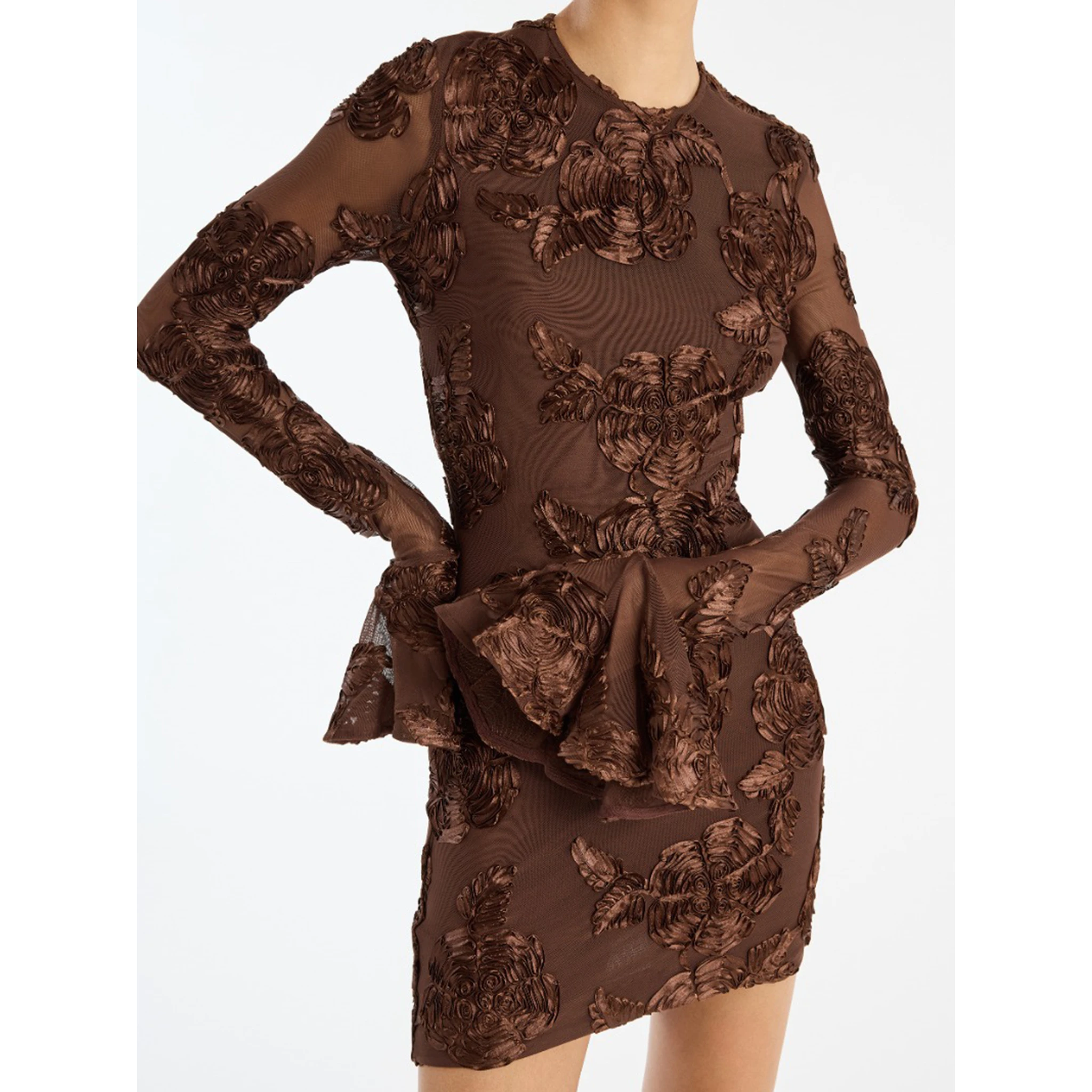 Rotate Dresses Brown