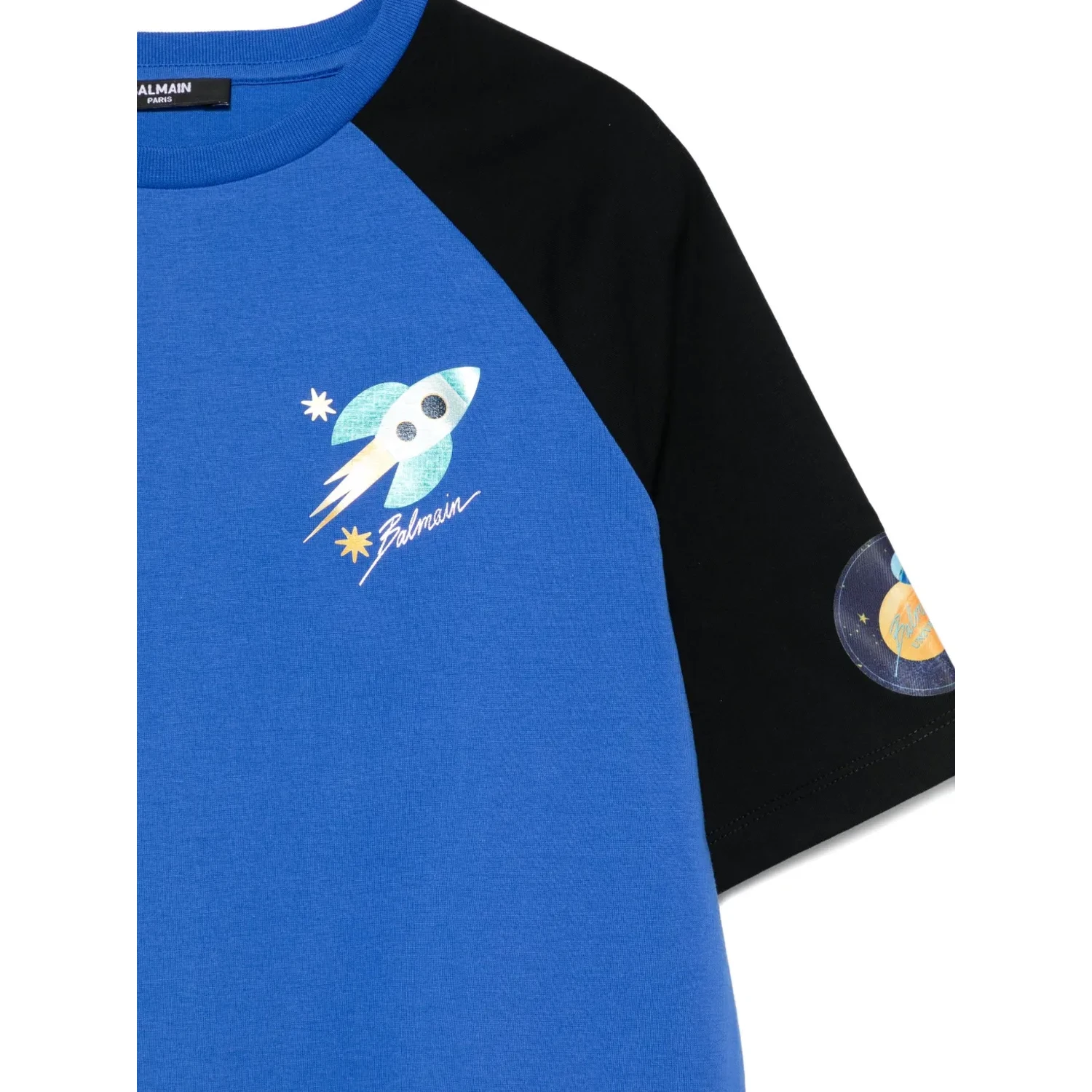 Balmain T-shirts and Polos Blue