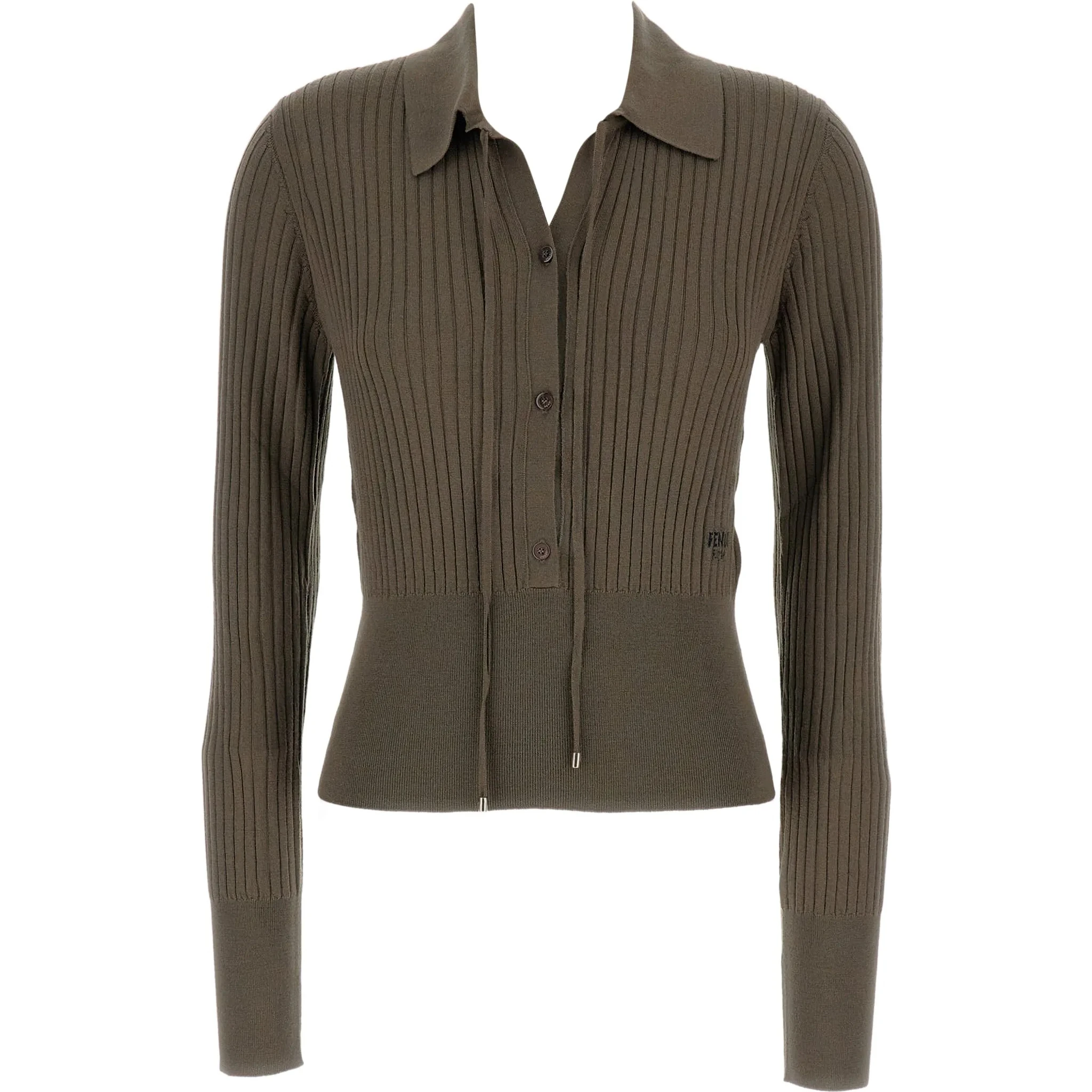 Fendi Sweaters Brown