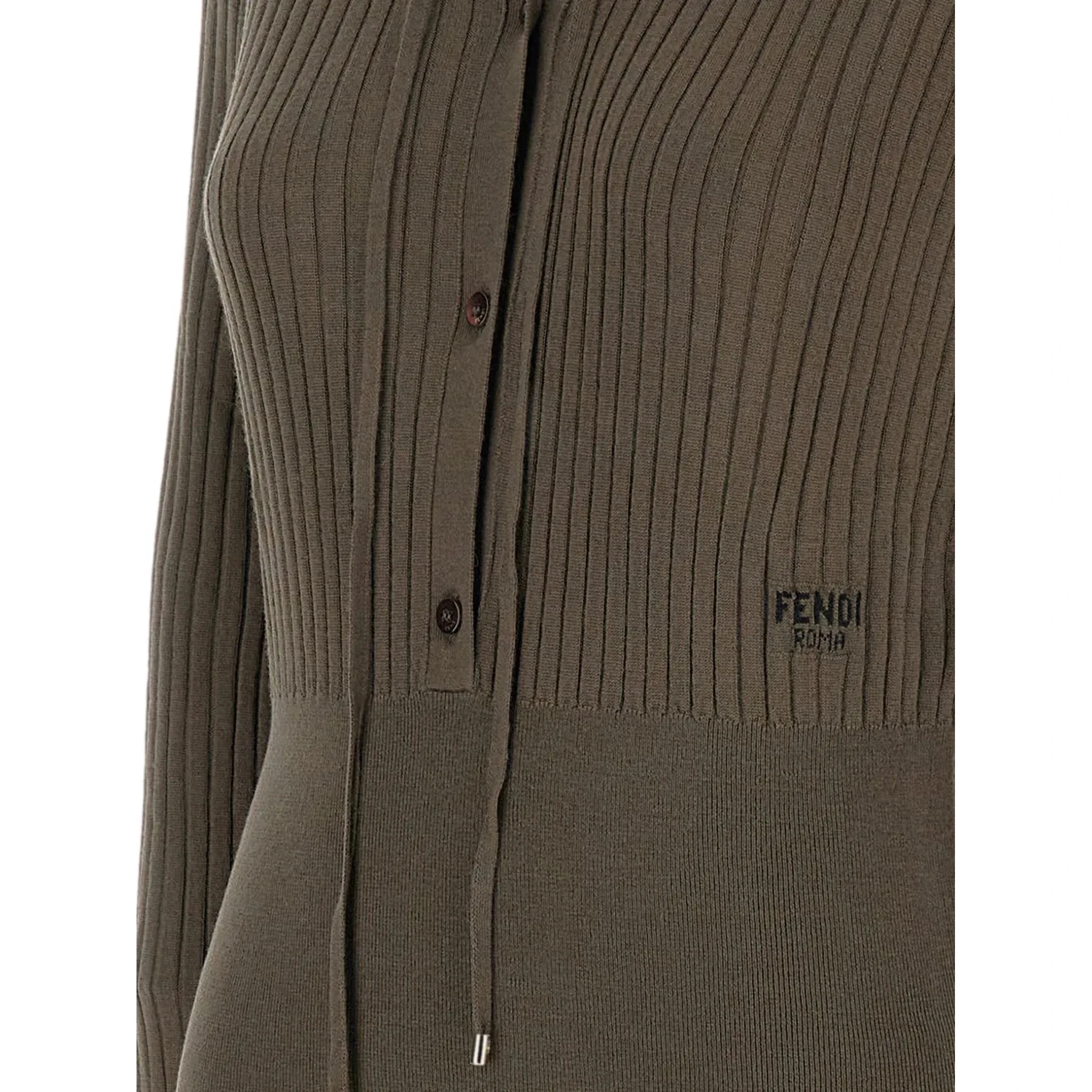 Fendi Sweaters Brown