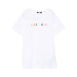 Balmain T-shirts and Polos White