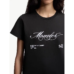 Moncler T-shirts and Polos Black
