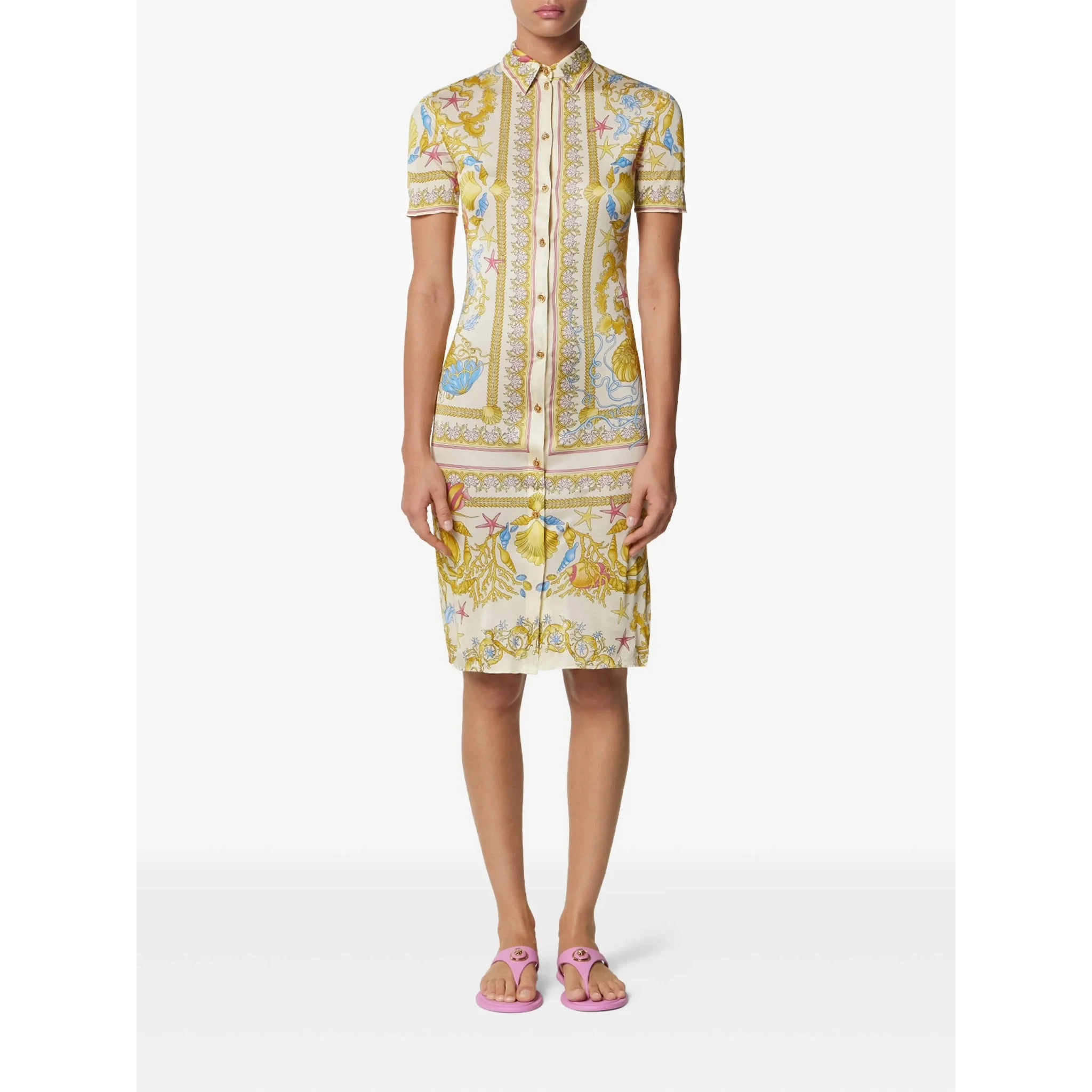 Versace Dresses White