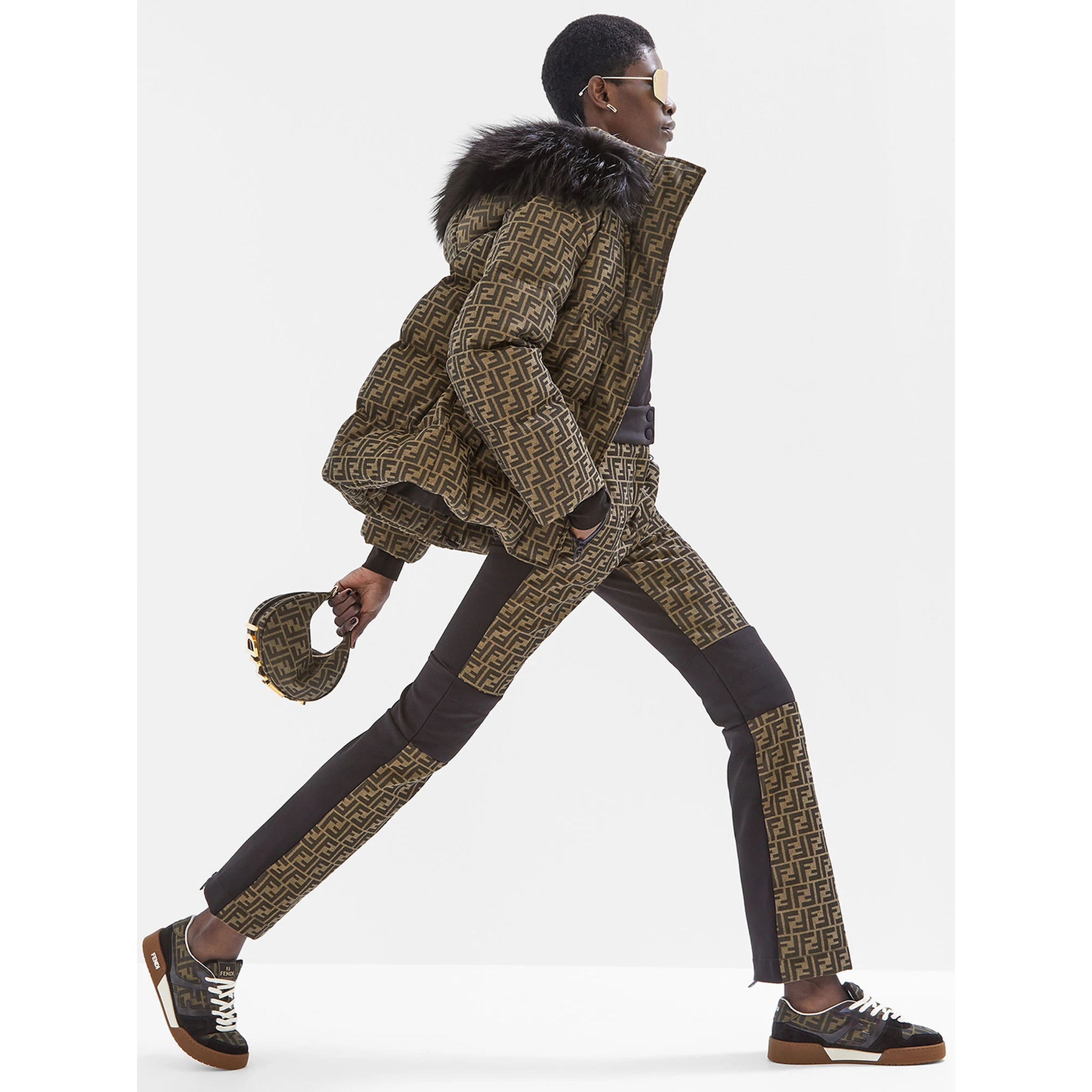 Fendi Sneakers Brown