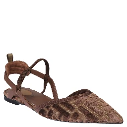 Fendi Flat shoes Brown