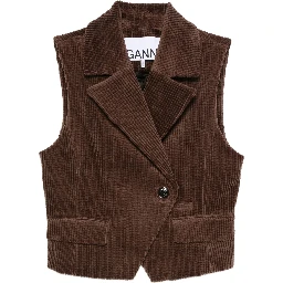 GANNI Jackets Brown