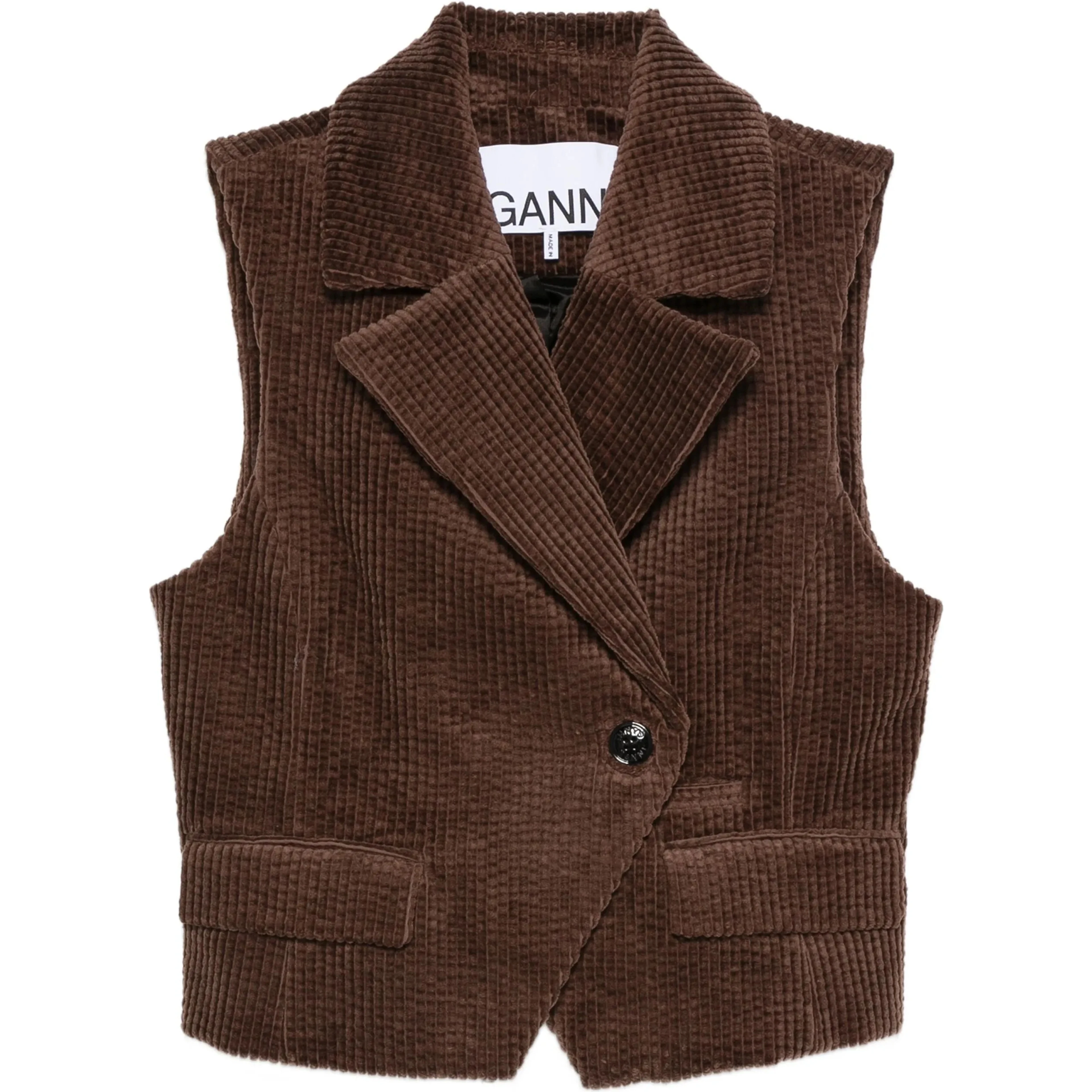 GANNI Jackets Brown