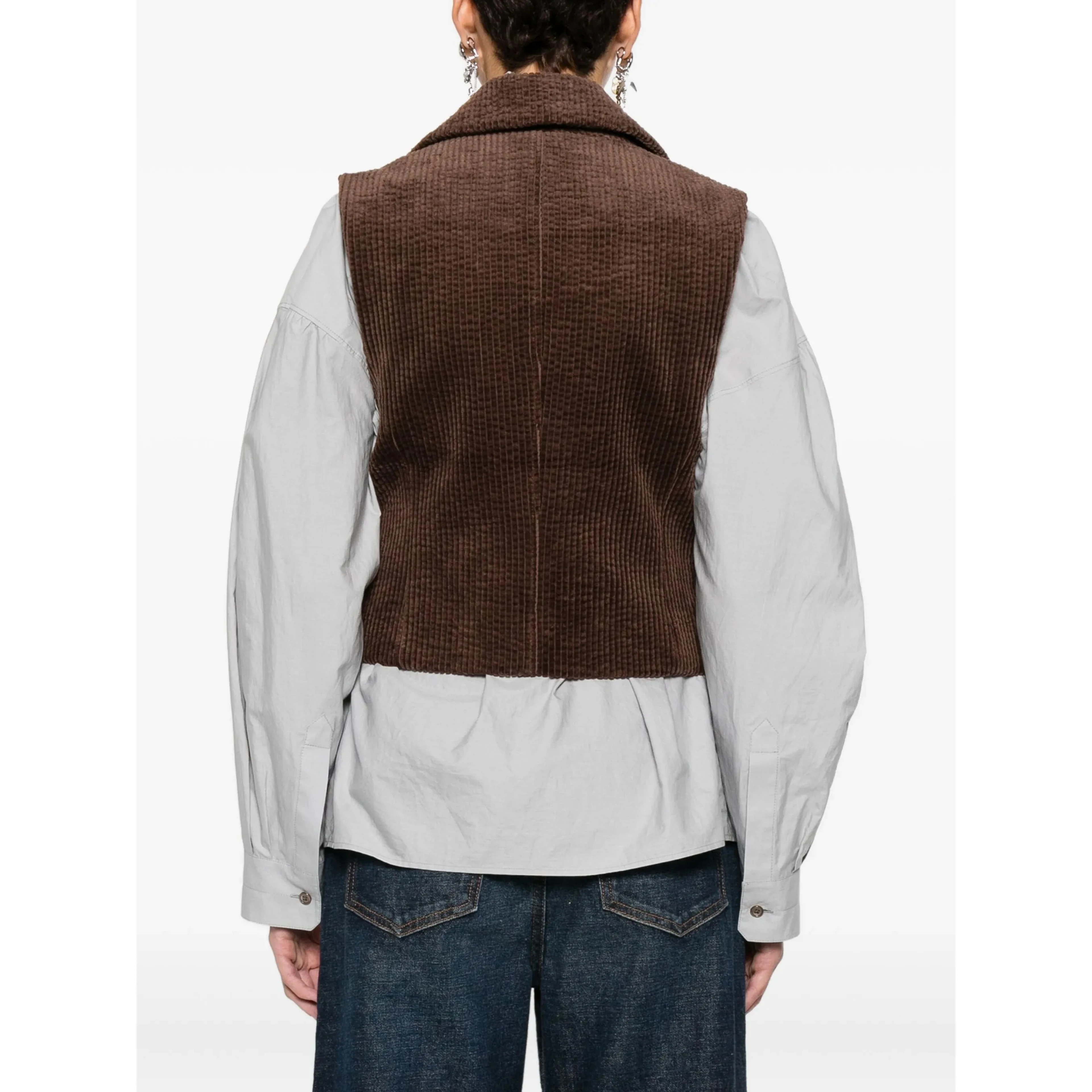 GANNI Jackets Brown