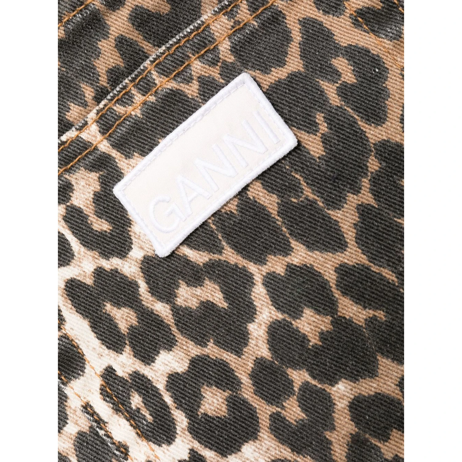 GANNI Jeans Brown